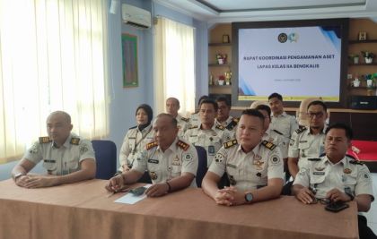 Lapas IIA Bengkalis Siapkan Pelayanan Terbaiknya Saat Monev Capaian Kinerja  