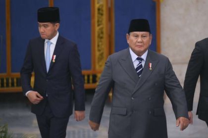 Presiden Prabowo Subianto dan Wakil Presiden Gibran Rakabuming Raka. (Sekretariat Presiden)
