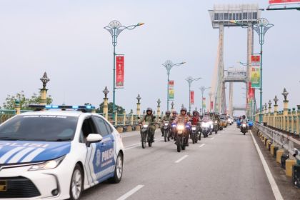 Jaga Kamtibmas, TNI-Polri dan Pemkab Siak Gelar Patroli Skala Besar
