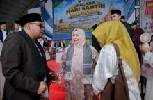Bupati Kasmarni Hadir Pada Hari Santri Nasional di Kota Dumai